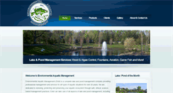 Desktop Screenshot of environmentalaquatic.com