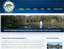 Tablet Screenshot of environmentalaquatic.com
